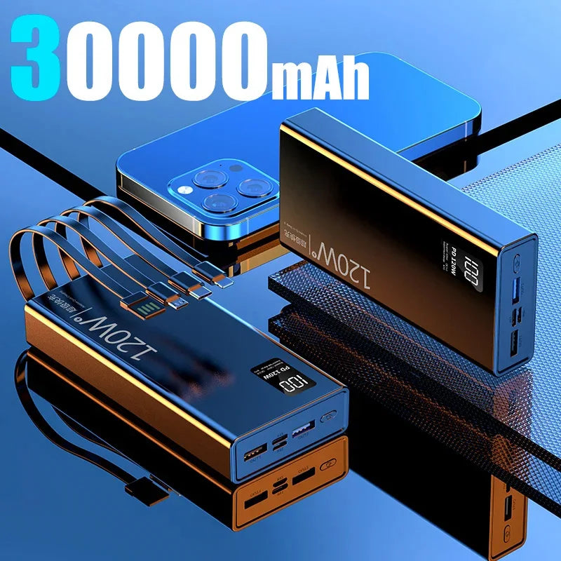 50000mAh 120W Fast-Charge Power Bank