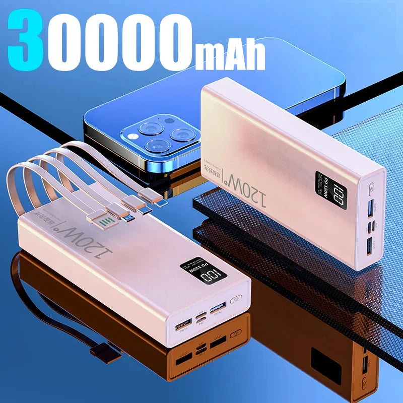 50000mAh 120W Fast-Charge Power Bank