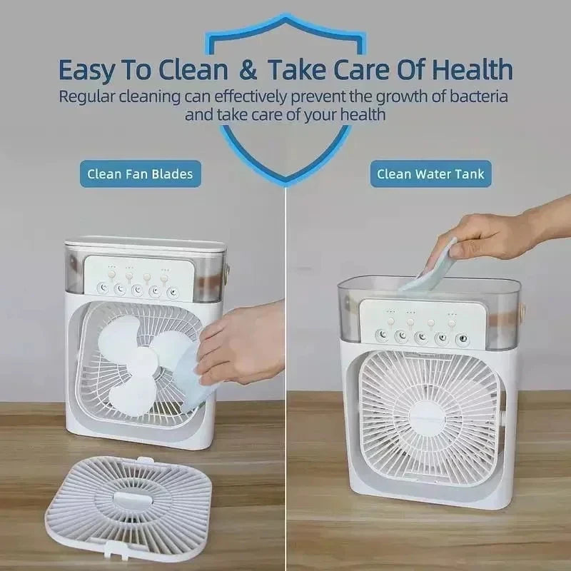 3-in-1 Portable Air Cooler & Humidifier