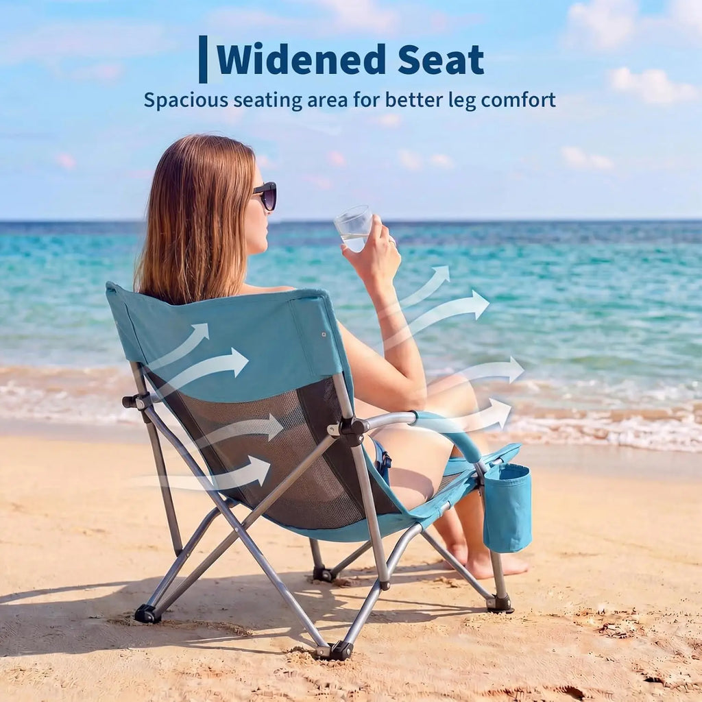 High Back Folding Beach Chair